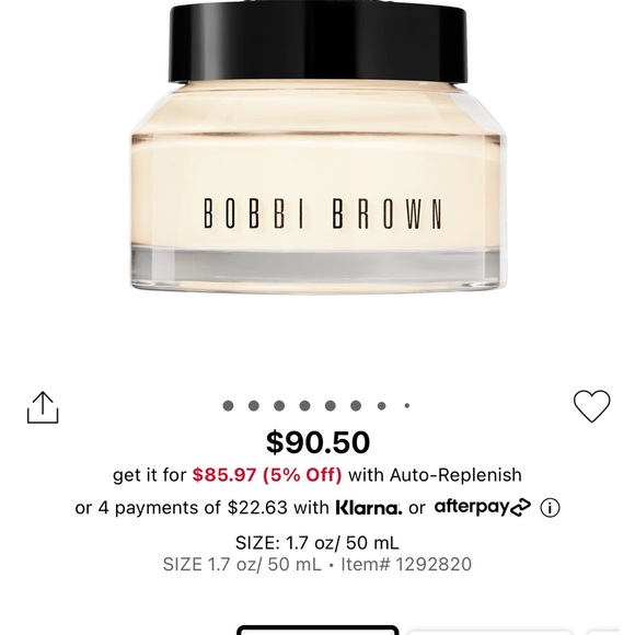 Brand New Vitamin Enriched Face Base Primer Moisturizer - Picture 2 of 2